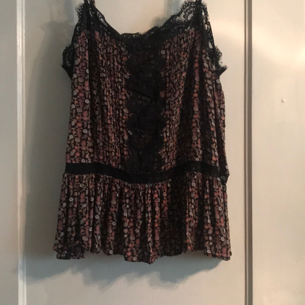 Cute floral tank top